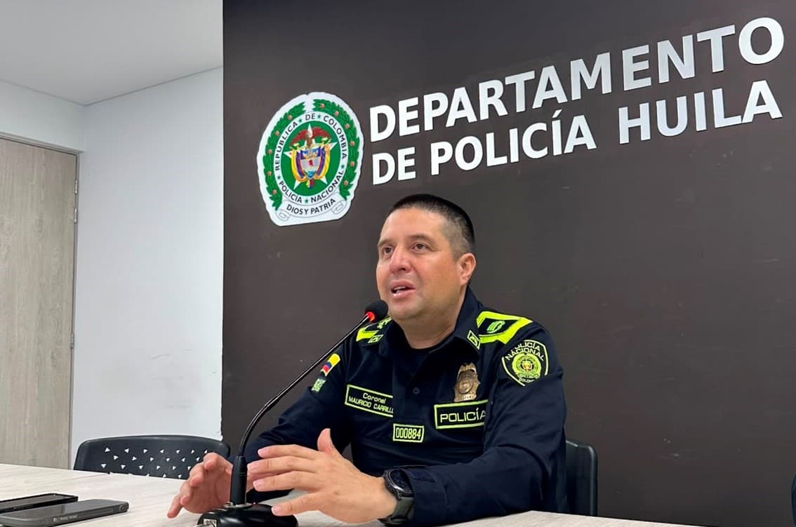Huila activa máxima alerta por posesión presidencial: Policía prioriza ofensiva contra el multicrimen